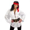 Damen-Hemd "Sexy Piratin" -weiß - Beispielbild