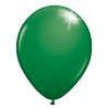 Einfarbige metallic Luftballons - Grün