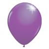 Einfarbige metallic Luftballons - Lila