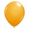 Einfarbige metallic Luftballons - Orange