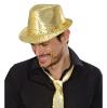 Einfarbiger Pailletten-Hut -gold - Beispiel Mann 