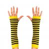 Fingerlose Handschuhe "Biene" 