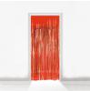 Fransen-Türvorhang aus Folie 2 m - Rot
