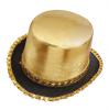Glänzender Hut mit Pailletten "Showstar"-gold - Hauptansicht