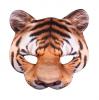 Fotorealistische Halbmaske "Tiger"  - Detailansicht