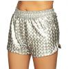 Hotpants Disco-Vibes silber