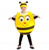 Kinder-Kostüm "Biene mit Wackelaugen" 2-tlg. - 2-4 Jahre - Vorderansicht