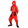 Kinder-Kostüm Ninja Flaming Dragon 8-tlg.