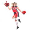 Kostüm Zombie-Cheerleaderin 4-tlg. - Beispielbild 1