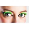 Künstliche Wimpern "Bright Eyes" - Neongrün