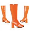 Lackstiefel "Retro Boots" - orange