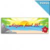 Beispiel: Personalisiertes PVC-Banner Beach 150 x 50 cm