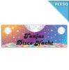 Personalisiertes PVC-Banner Disco Party 150 x 50 cm