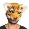 Plüsch-Halbmaske "Tiger"