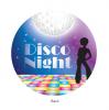 Raumdeko "Disco Party" 36 cm - Rückseite