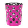Teelichthalter "Polka Dots" 2er Pack-pink