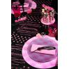 Tischdeko Federn "Pink Glamour" 6er Pack-Beispiel