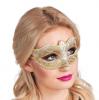Venezianische Augenmaske "Glamour Deluxe" - Gold