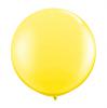 XL Luftballon einfarbig - Gelb
