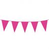 XXL Wimpel-Girlande einfarbig 10 m - Pink